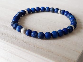 Armband lapis lazuli - 6 mm