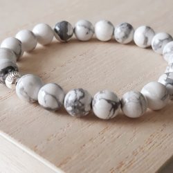 Howliet armband met sterling zilver