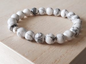 Howliet armband met sterling zilver