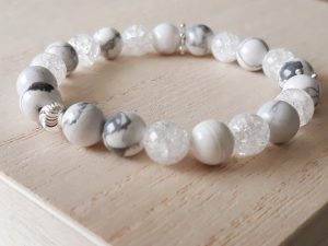 Armband Howliet Bergkristal
