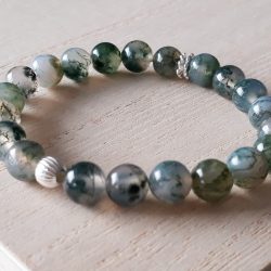 Armband Mosagaat I 8 mm I 925 zilver
