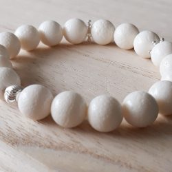 Armband Magnesiet I 10 mm I zilver