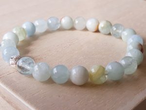 Aquamarijn armband sky and heaven