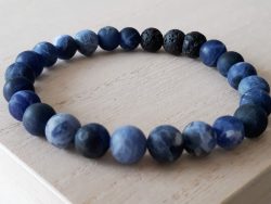 Mannen armband Sodaliet