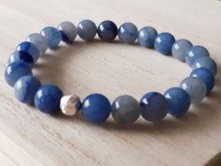 Armband aventurijn - blauw
