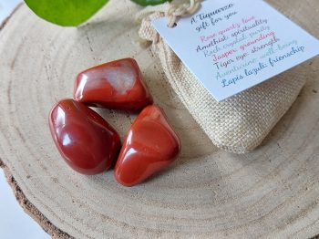 Rode jaspis - jaspe rouge